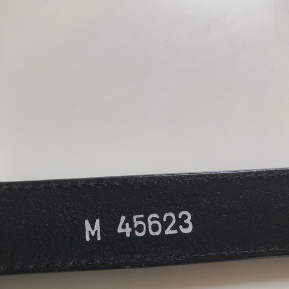 Brighton leather belt w silver accents - Picture 8 of 8